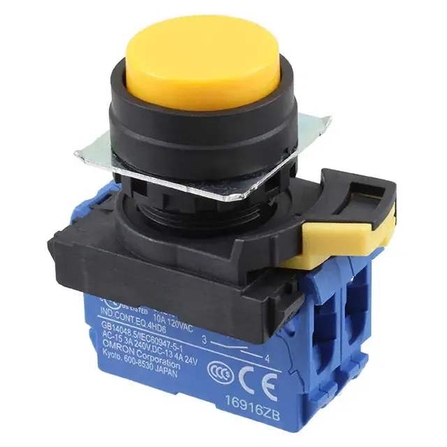A22NN-BPA-NYA-G101-NN (SWITCH PUSH DPST-NO 10A 120V)