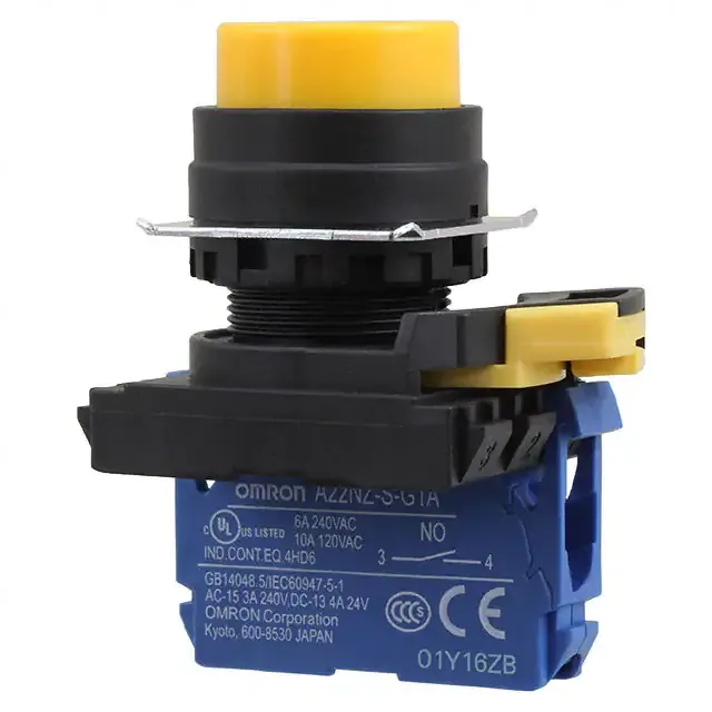 A22NN-BPM-NYA-G100-NN (SWITCH PUSH SPST-NO 10A 120V)