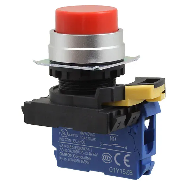 A22NN-MPM-NRA-G100-NN (SWITCH PUSH SPST-NO 10A 120V)