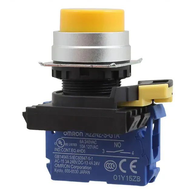 A22NN-MPM-NYA-G100-NN (SWITCH PUSH SPST-NO 10A 120V)