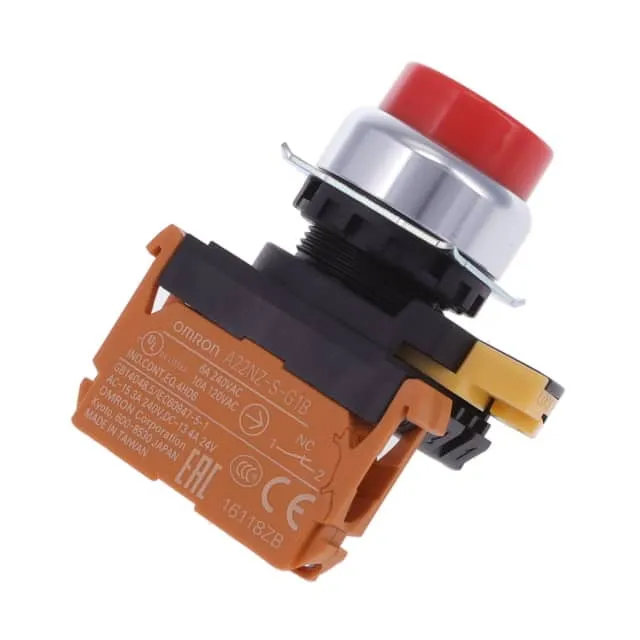A22NN-RPM-NRA-G002-NN (SWITCH PUSH SPST-NC 10A 120V)