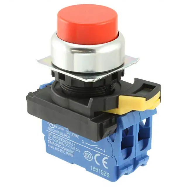 A22NN-RPM-NRA-G101-NN (SWITCH PUSH DPST-NO 10A 120V)
