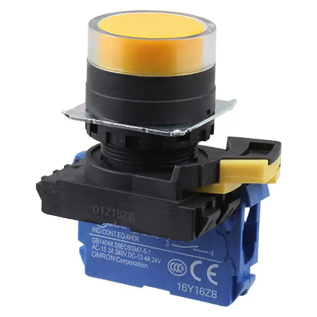 A22NN-BGA-NYA-G100-NN (SWITCH PUSH SPST-NO 10A 120V)