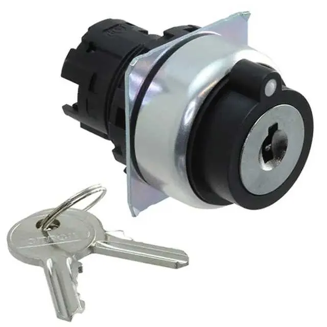 A22NZ-3RM-01AA (3 POS KEY ALL METAL)