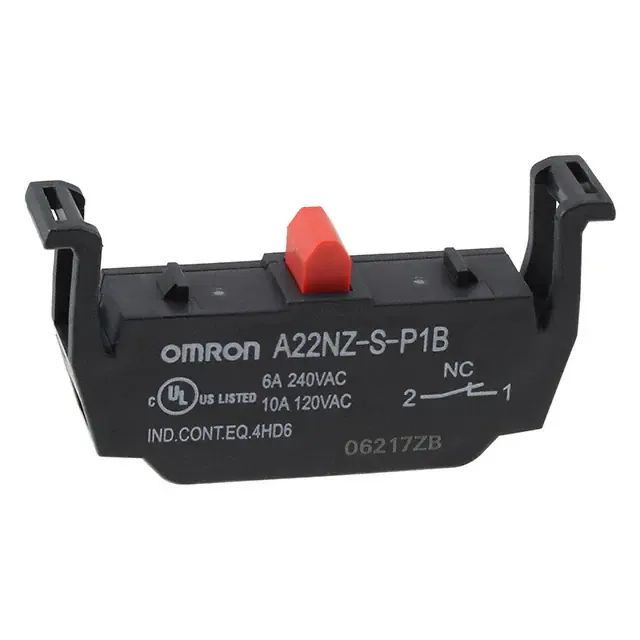 A22NZ-S-P1B (BLOCK CONTACT SPST-NC PUSHIN)