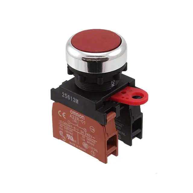A22R-FR-11M (SWITCH PUSHBUTTON DPST 10A 120V)