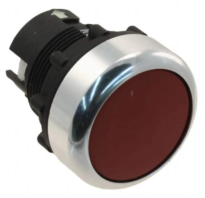 A22R-FR-A (PB UNIT ALT ACT 22MM RED FLUSH)