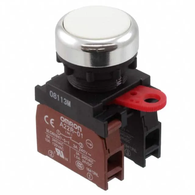 A22R-FW-11M (SWITCH PUSHBUTTON DPST 10A 120V)