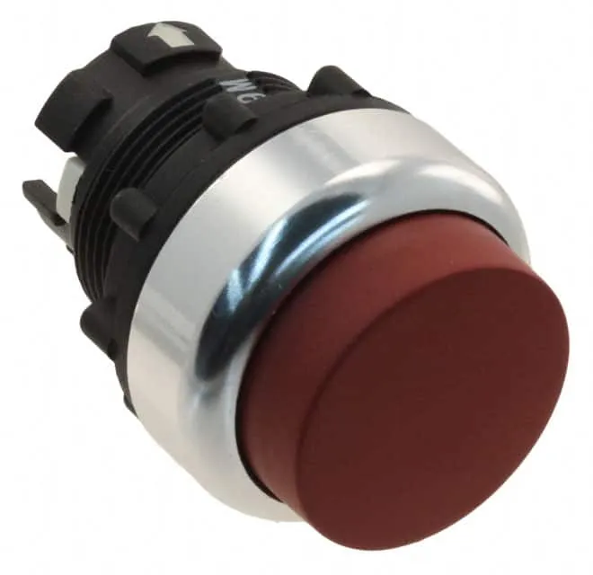 A22R-TR-M (PB UNIT MOM 22MM RED PROJ)