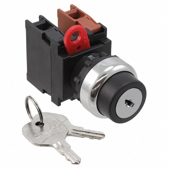 A22RK-2ML-11 (SWITCH KEYLCK 2POS DPST 10A 120V)