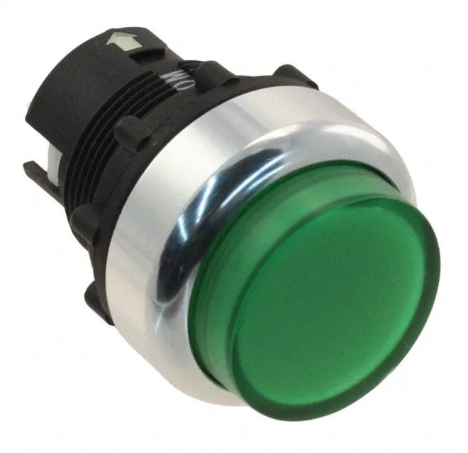 A22RL-TG-A (PB UNIT ILLUM ALT ACT 22MM GRN)