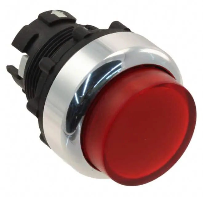 A22RL-TR-M (PB UNIT ILLUM MOM 22MM RED PROJ)