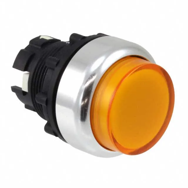 A22RL-TY-M (PB UNIT ILLUM MOM 22MM YEL)