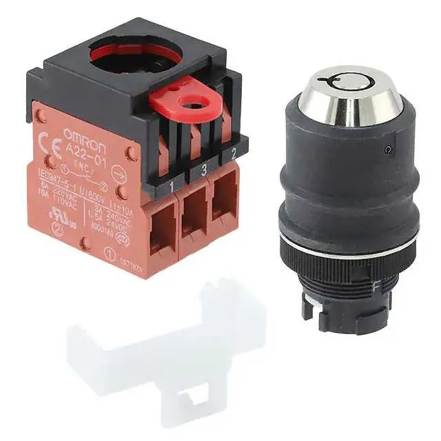 A22TK-2LL-03-01 (SWITCH KEYLCK 2POS 3PST 10A 110V)