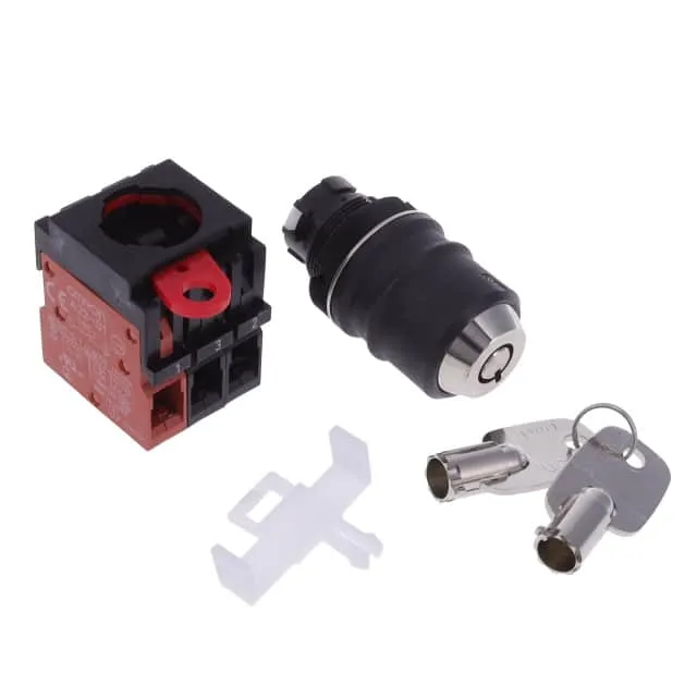 A22TK-2LR-21-K01 (SWITCH KEYLCK 2POS DPST 10A 110V)