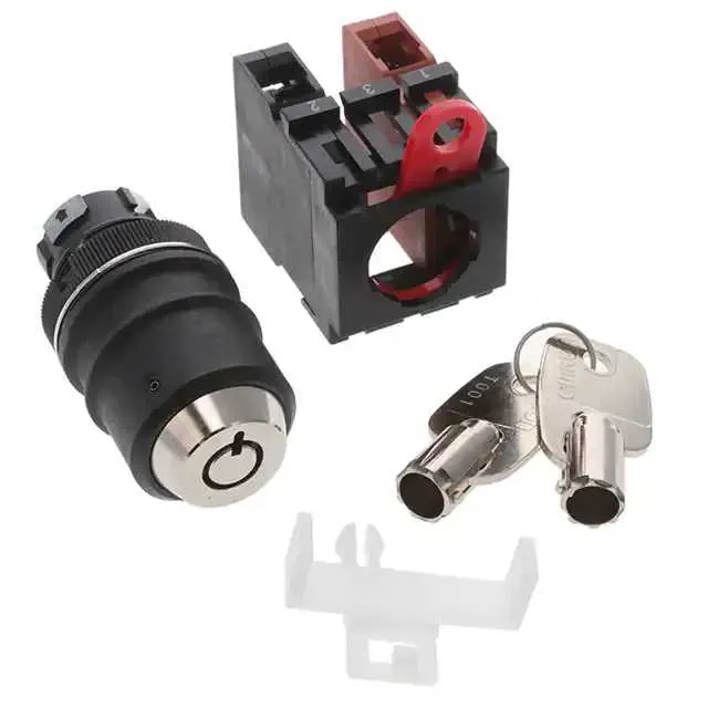A22TK-2RL-11-K01 (SWITCH KEYLCK 2POS DPST 10A 110V)