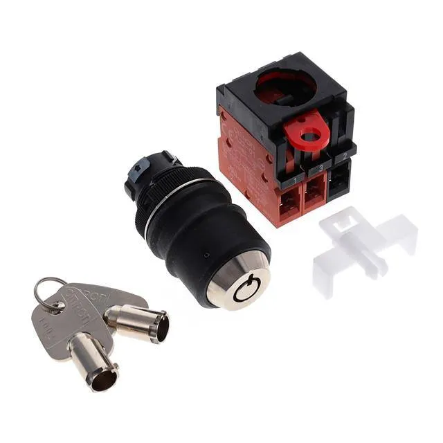 A22TK-2RL-12-K02 (SWITCH KEYLCK 2POS DPST 10A 110V)