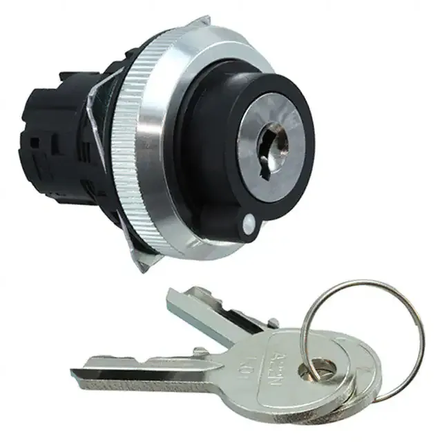 A30NZ-2MM-01BA (2 POS KEY-SELECT BRSH MTL LEFT)
