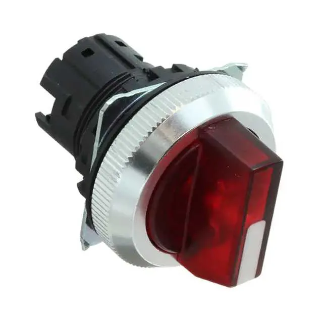 A30NZ-3MM-TRA (RED 3 POS LIGHTED MTL)
