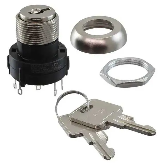 A314132A1NZRQ (SWITCH KEYLK 2POS 3PDT 2.5A 125V)