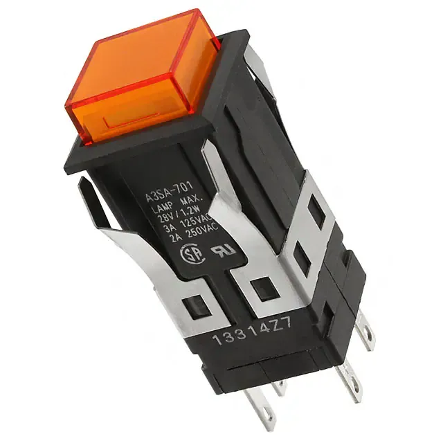 A3SA-90A1-24SO (SWITCH PUSHBUTTON SPDT 3A 125V)