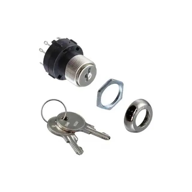 A421122A1NZRQ (SWITCH KEYLK 2POS 4PDT 2.5A 125V)
