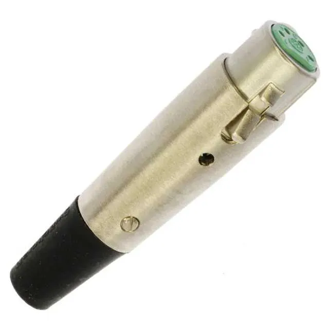 A4F (CONN PLUG FMALE XLR 4POS SOLDER)