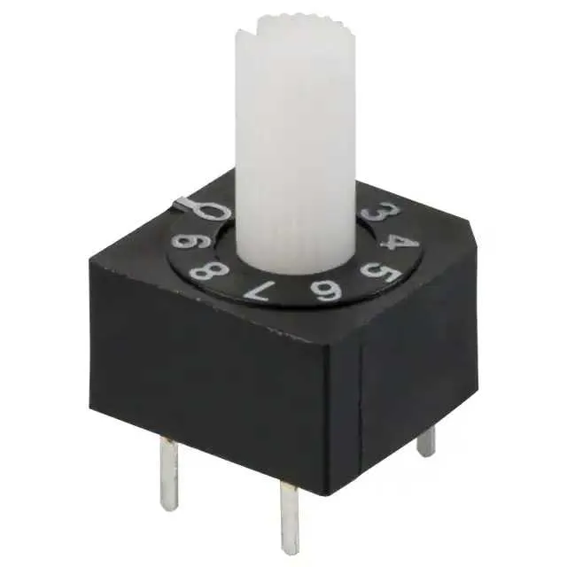 A6A-10RS (SWITCH ROTARY DIP BCD 100MA 28V)