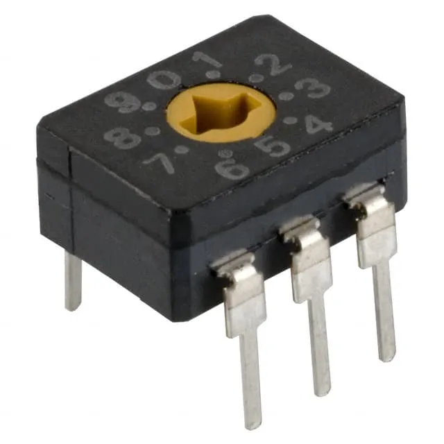 A6C-10R(N) (SWITCH ROTARY DIP BCD 100MA 30V)
