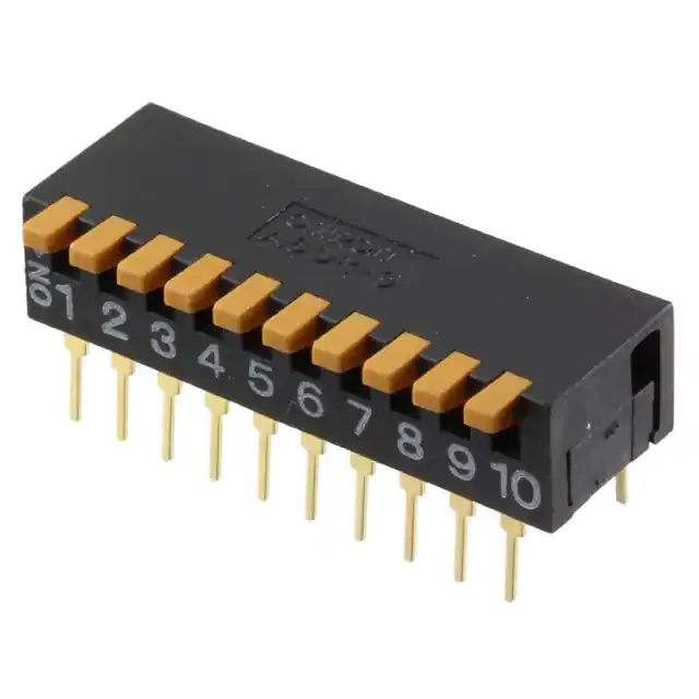 A6DR-0100 (SWITCH PIANO DIP SPST 30MA 30V)