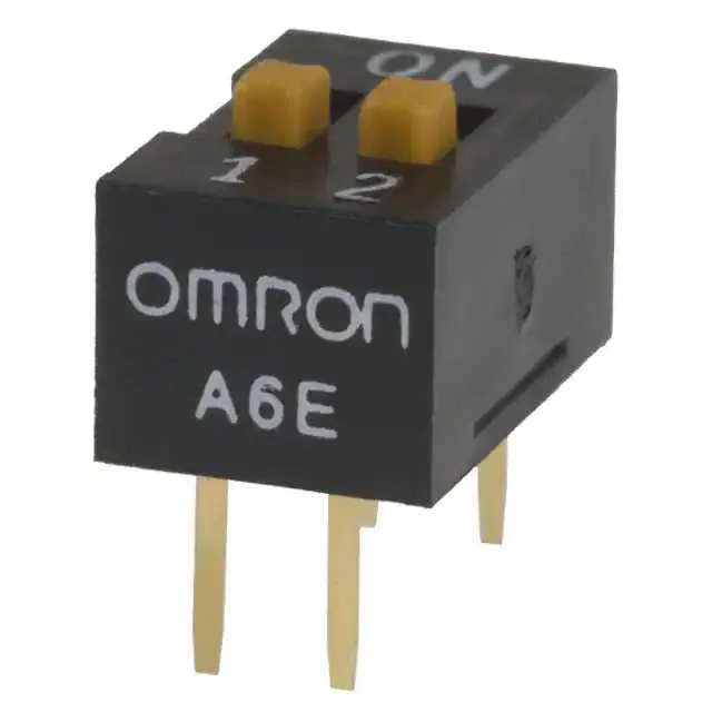 A6E-2104-N (SWITCH SLIDE DIP SPST 25MA 24V)