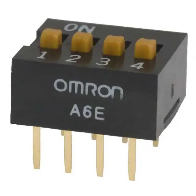 A6E-4104-N (SWITCH SLIDE DIP SPST 25MA 24V)