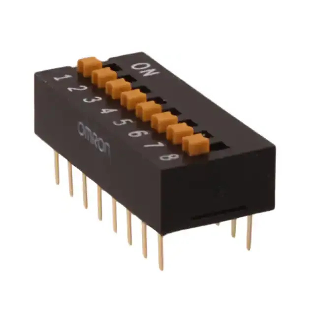 A6E-8104-N (SWITCH SLIDE DIP SPST 25MA 24V)