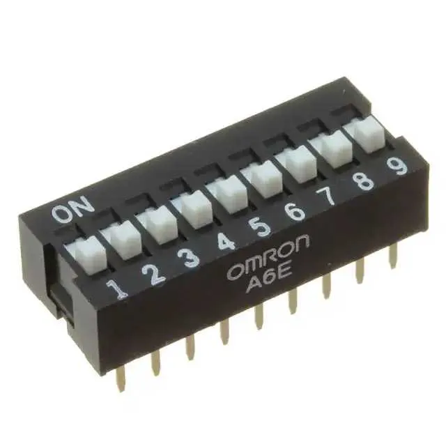 A6E-9104-N (SWITCH SLIDE DIP SPST 25MA 24V)