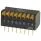 A6ER-0101 (SWITCH PIANO DIP SPST 25MA 24V)