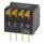A6ER-3104 (SWITCH PIANO DIP SPST 25MA 24V)