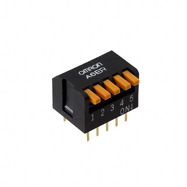 A6ER-5104 (SWITCH PIANO DIP SPST 25MA 24V)