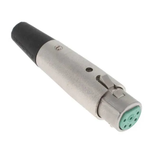 A6F (CONN PLUG FMALE XLR 6POS SOLDER)