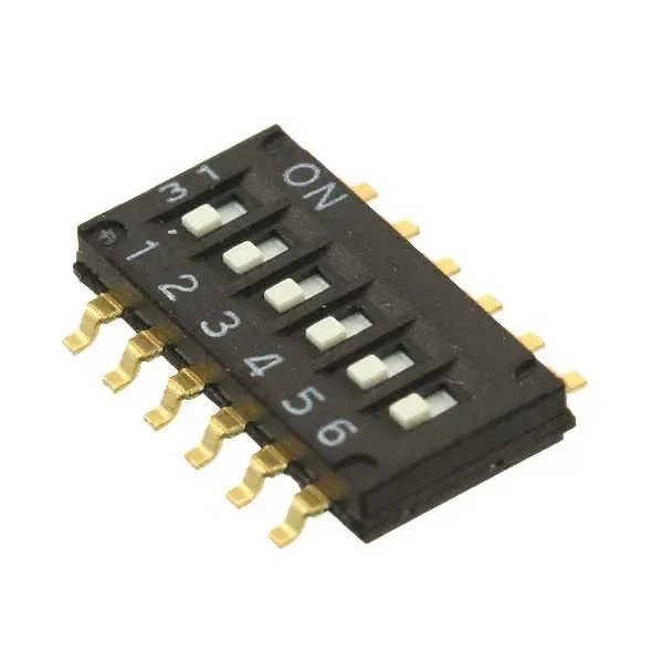 A6HF-6102-PM (SWITCH SLIDE DIP SPST 25MA 24V)