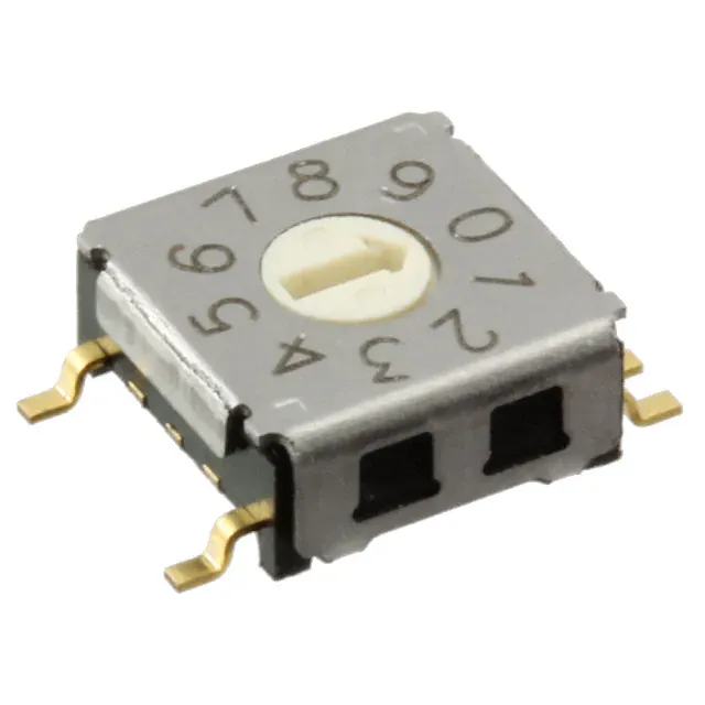 A6KS-104RF (SWITCH ROTARY DIP BCD 25MA 24V)