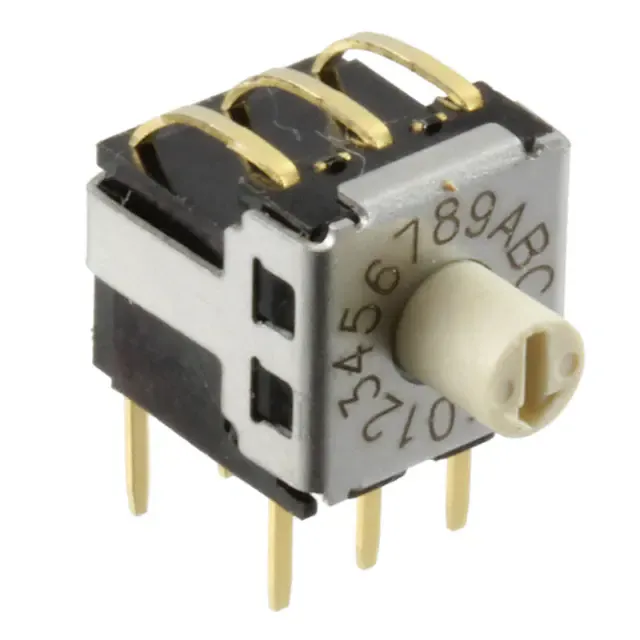 A6KS-162RS (SWITCH ROTARY DIP HEX 25MA 24V)