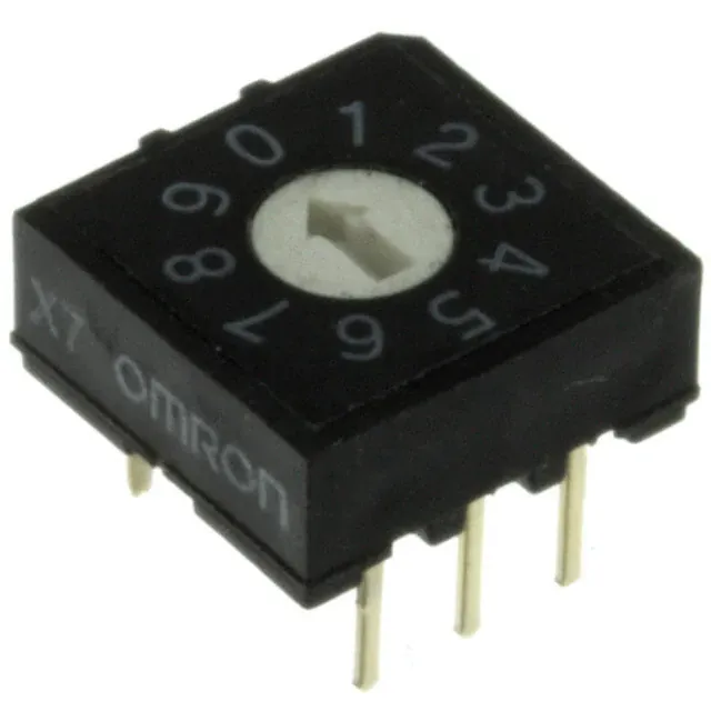 A6R-102RF (SWITCH ROTARY DIP BCD 25MA 24V)