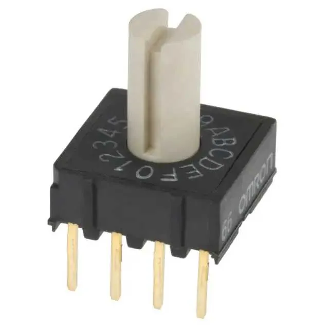 A6R-161RS (SWITCH ROTARY DIP HEX 25MA 24V)