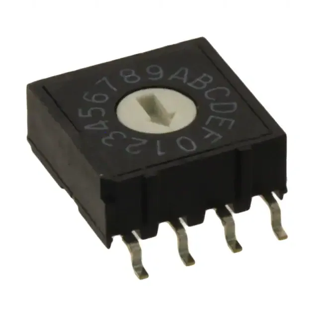 A6RS-162RF (SWITCH ROTARY DIP HEX 25MA 24V)