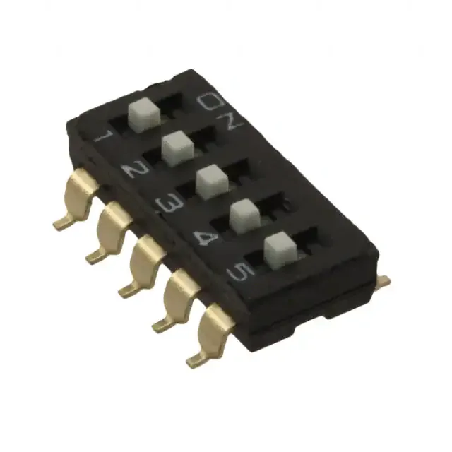A6S-5104-H (SWITCH SLIDE DIP SPST 25MA 24V)