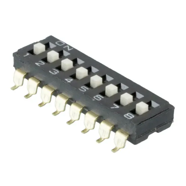 A6S-7104 (SWITCH SLIDE DIP SPST 25MA 24V)