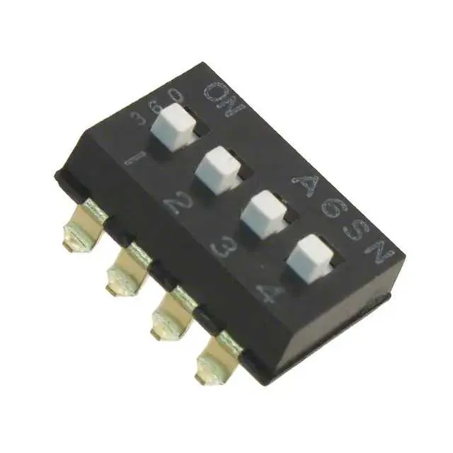 A6SN-4104 (SWITCH SLIDE DIP SPST 25MA 24V)