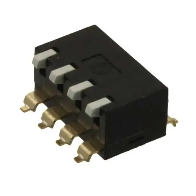 A6SR-4104-P (SWITCH PIANO DIP SPST 25MA 24V)