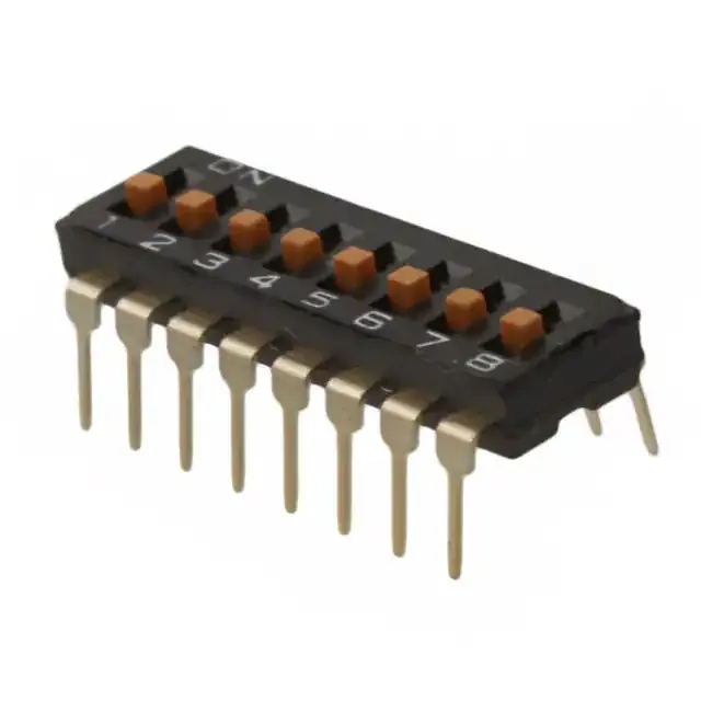 A6T-8104 (SWITCH SLIDE DIP SPST 25MA 24V)