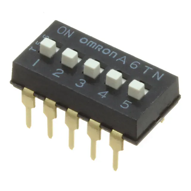 A6TN-5104 (SWITCH SLIDE DIP SPST 25MA 24V)